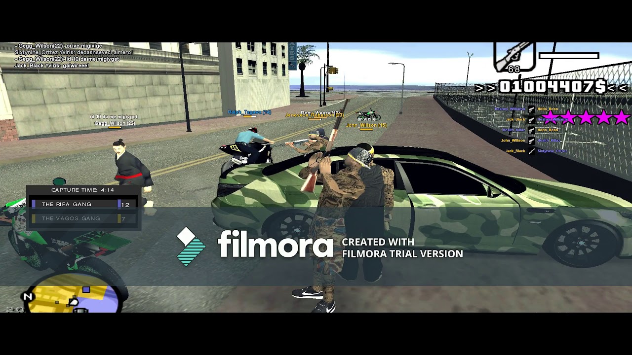 Gta Samp Getto Vagos Vs Rifa - YouTube