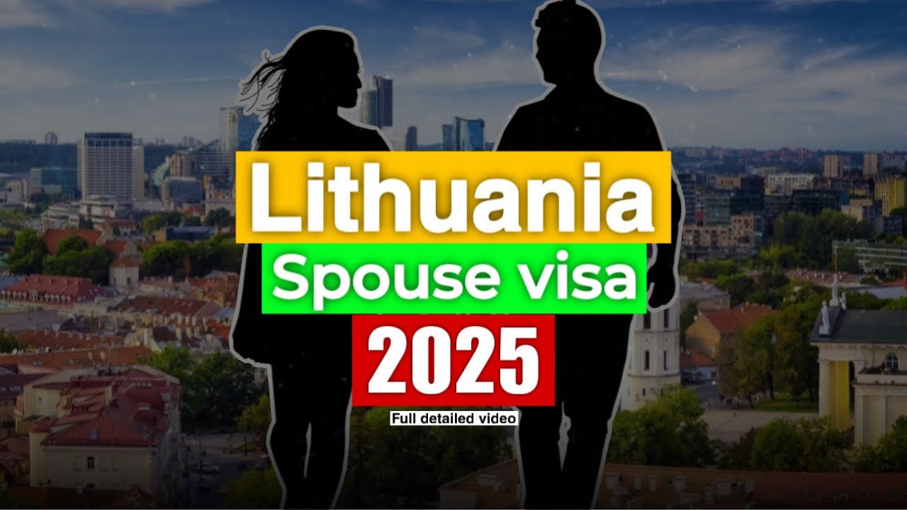 Виза для супругов в Литве на 2026 год | Полная правда | Европа | Шенгенская зона | Виза для супру...