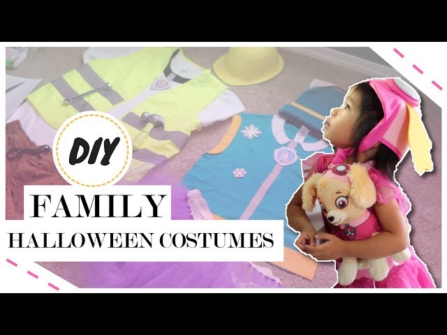 Creative Paw Patrol Halloween Costume for the Whole Family