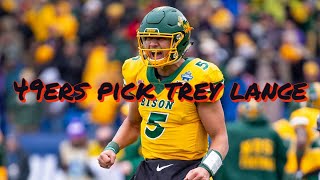 Instant Reaction: 49ers Draft Trey Lance