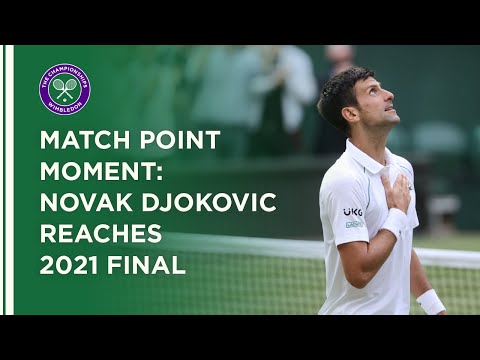 Match Point Moment | Novak Djokovic Reaches 2021 Final | Wimbledon 2021