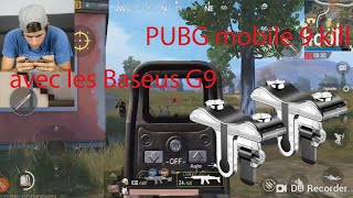 PUBG mobile 9 kill 1 game - Baseus G9