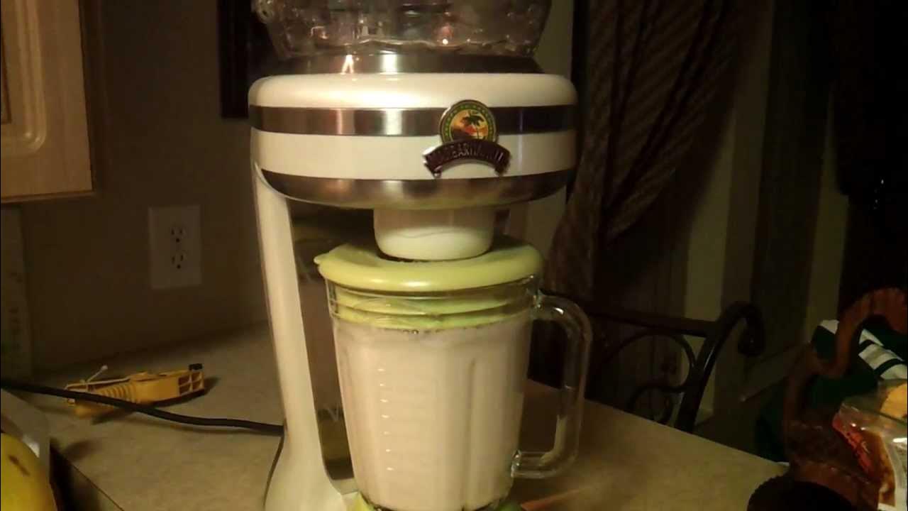 Setting up your Margaritaville Cargo Mixed Drink Maker 