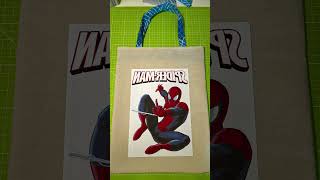 DIY Spider-Man Tote Bag