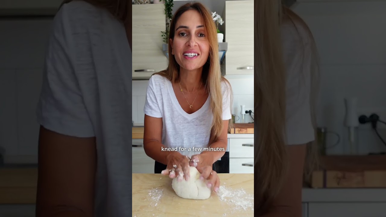 Easy pita bread made from yogurt