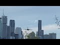C17 and FA-18 low fly over - Brisbane Riverfire 2019