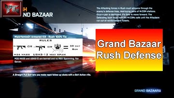 Grand Bazaar Rush Defense - Get In The Action!