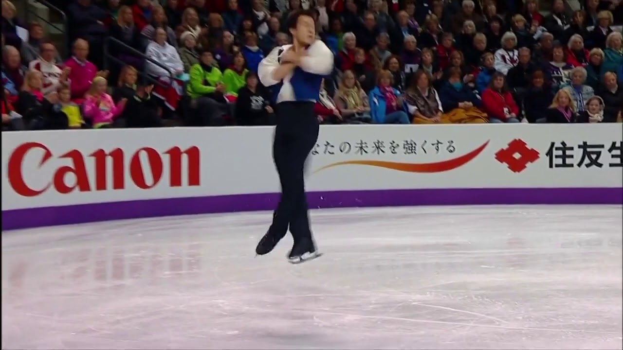 Combination Quadruple Toe Loop Triple Toe Loop Patrick Chan - YouTube