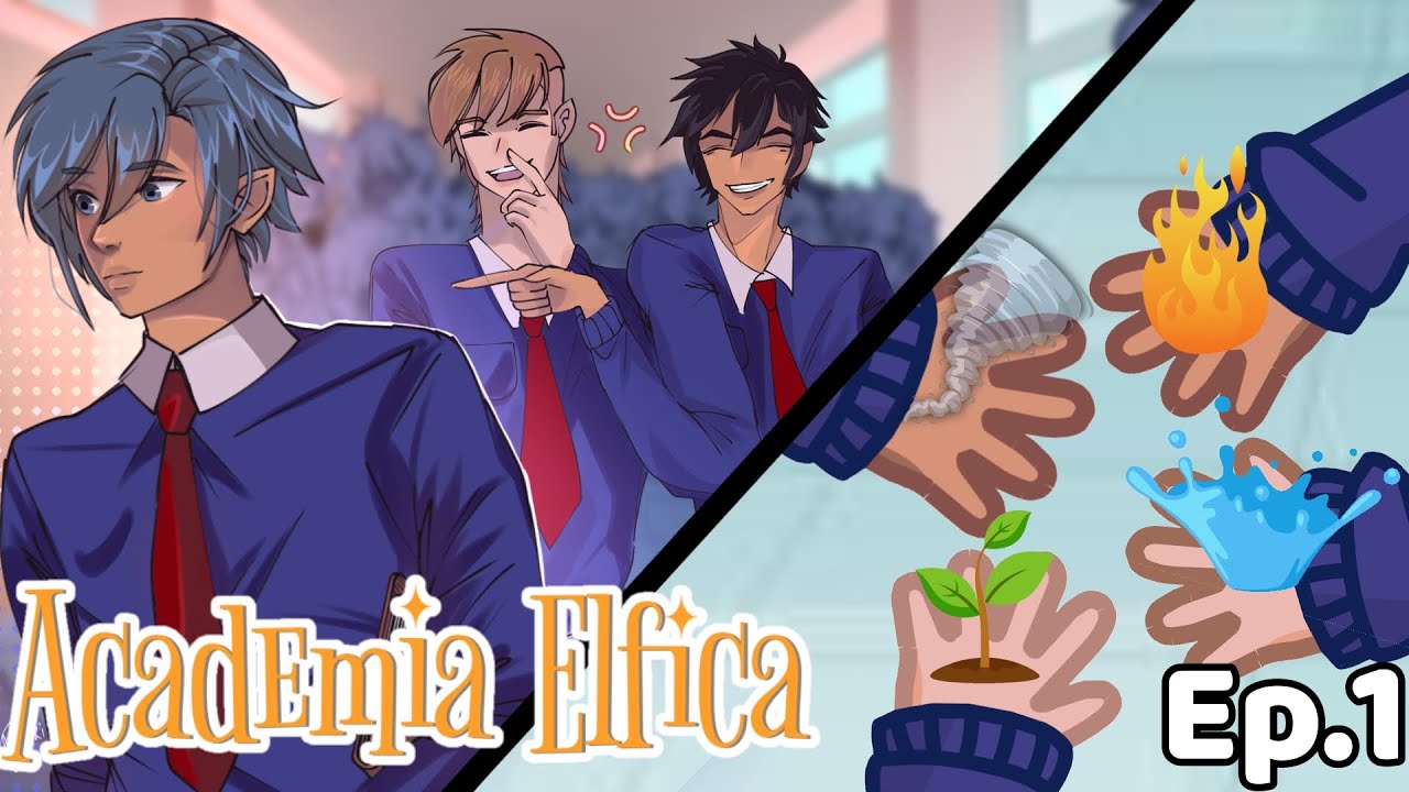 Academia Élfica💫 Ep1  | "Entre Dos Mundos" 💫| Voice Acted Gacha Series