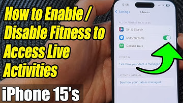 iPhone 15/15 Pro Max: How to Enable/Disable Fitness to Access Live Activities