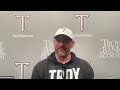 Gerad Parker, Troy | 2024 SBC Football Spring Media Availability