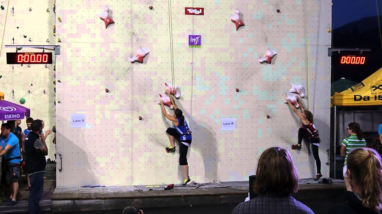 Finale Juniorinnen Jugend EM Speed Imst 2013