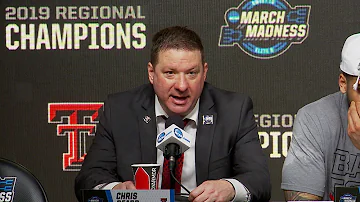 Chris Beard after the win over Gonzaga