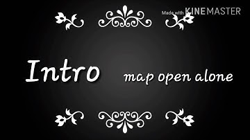 Alone map {OPEN} read desc plzzzz
