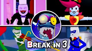 BREAK IN 3 - ALL Bosses & True Ending (Roblox Fanmade)