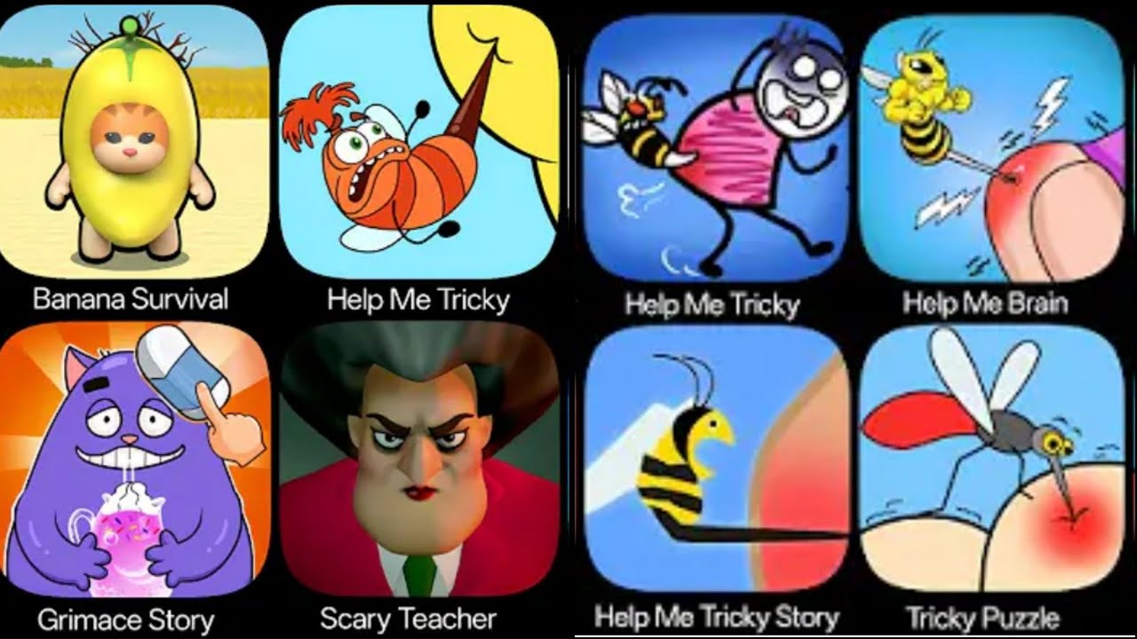 Help Stickman ,Help Me Trick U, Help Me Tricky Puzzle , Story Save Prisoners,  Head Monster 