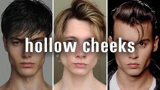 How to get hollow cheeks fast! (from a model)