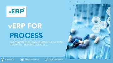 vERP for Process (dược, thực phẩm, cafe,..)  - Demo BI phân tích tồn kho