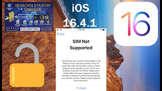Unlock ANY iPhone (NOT SEMI-FACTORY) | (NOT BUG) 2023 iOS 16.4.1 Unlock iPhone with rsim HEICARD