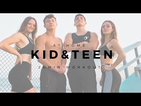 Kid & Teen at Home Workout Video led by Teenagers | 2020 COV 19