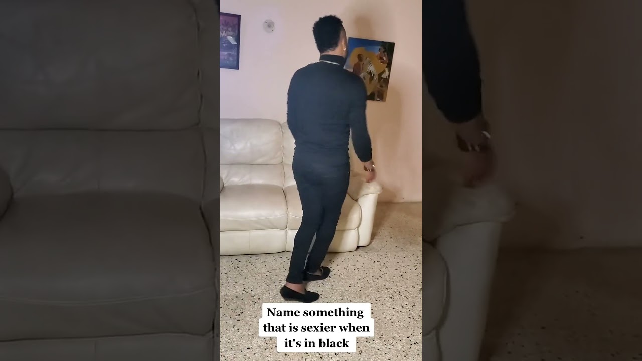 What's Sexier in Black? A Stylish Quick Change!