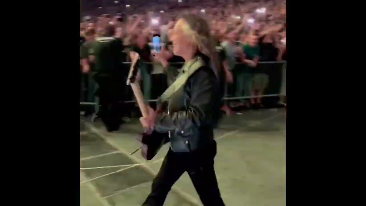 Metallica brasse le Stade olympique