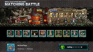 METAL SLUG ATTACK RELOADED | Mixed deck vs Rebel Army PvP Ranked Showcase