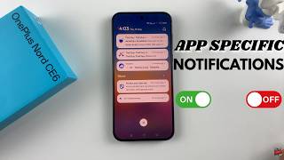 OnePlus Nord CE 6 5G: كيفية تفعيل / تعطيل الإشعارات لتطبيقات محددة screenshot 1