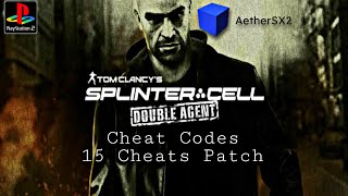 Tom Clancy's Splinter Cell Double Agent PS2 Cheat Codes Aether SX2 PS2 Emulator Android