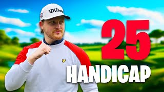 What REAL 25 Handicap Golf Looks Like (Every Shot)