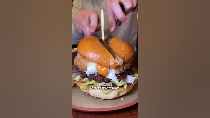 Le burger le plus MONSTREUX 😱 de l’hiver !