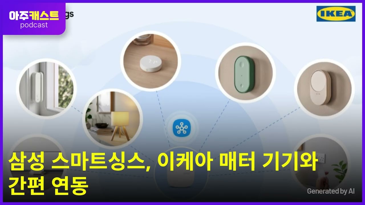 삼성 스마트싱스, 이케아 매터 기기와 간편 연동