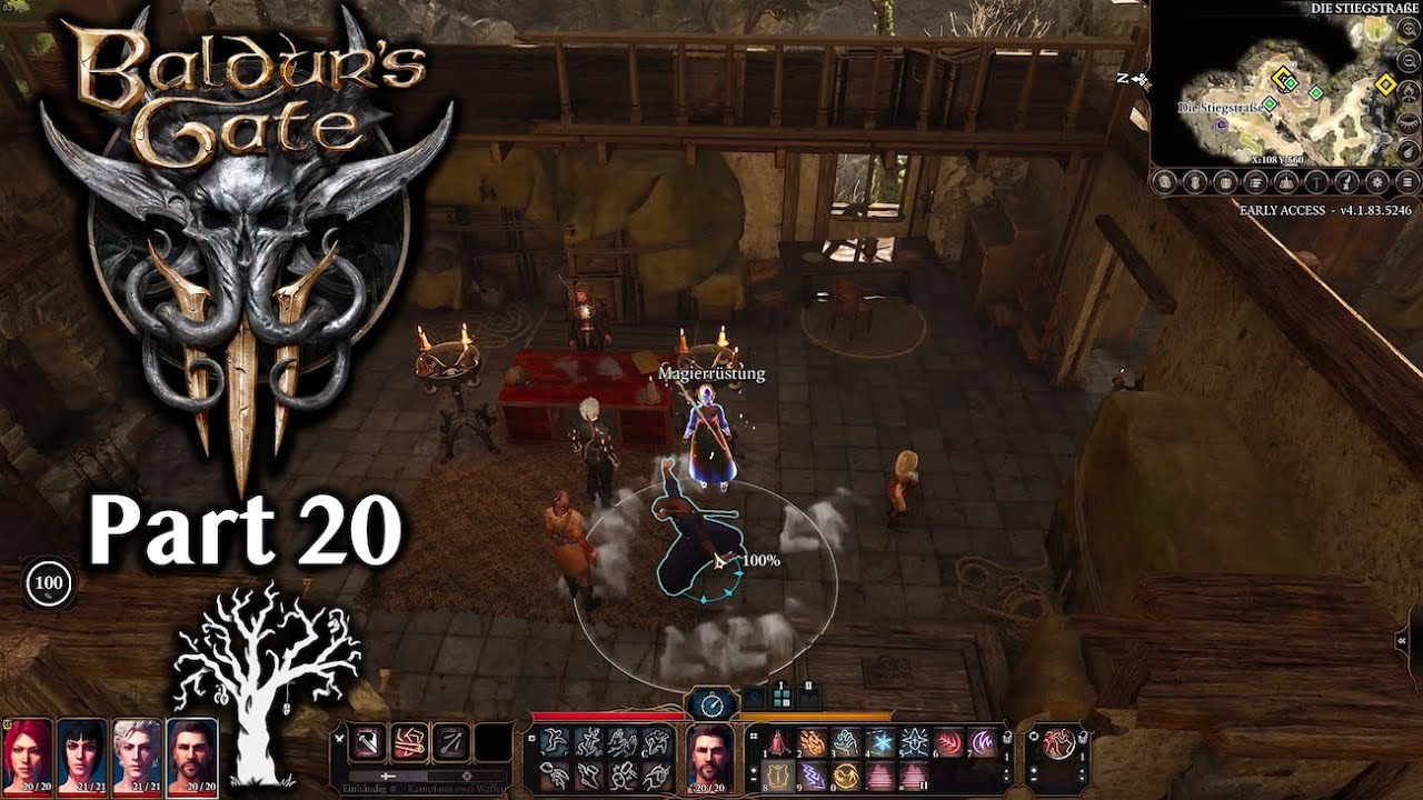 Was ist im Zollhaus los? Let’s Play Baldurs Gate 3 early access Part 20
