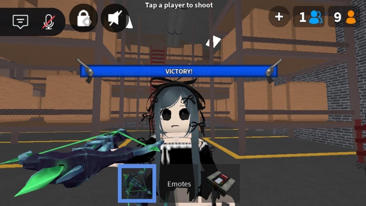 Mm2 Mobile *Воздушный выстрел* Монтаж №9 + *Избиение команд*