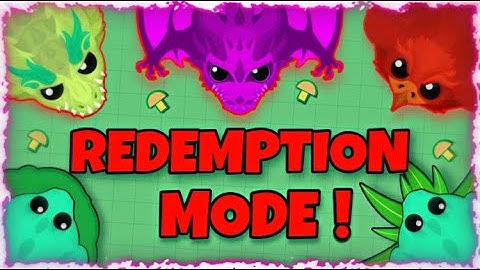 Mope.io I Tried The New REDEMPTION Mode !