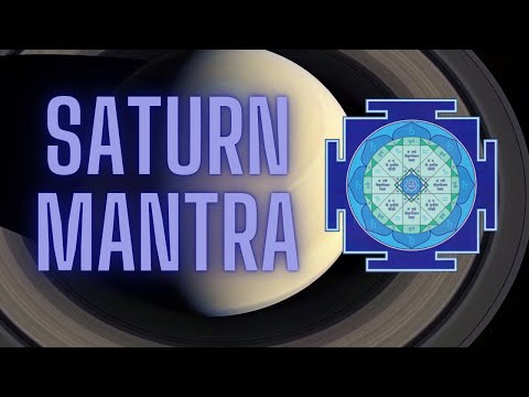 Мантра Сатурну Шани сжигающая карму | SATURN MANTRA (SHANI)
