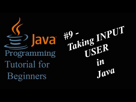 9 Taking user input in Java (Urdu) |java |amjadcourse |muhammadAmjadOfficial taking user input