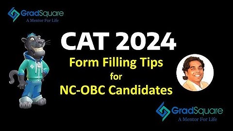 CAT 2024 Application & NC OBC Criteria | How to fill NC-OBC category section | Serial & Entry Number