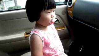 Dances with Barney part2 (even in car).AVI