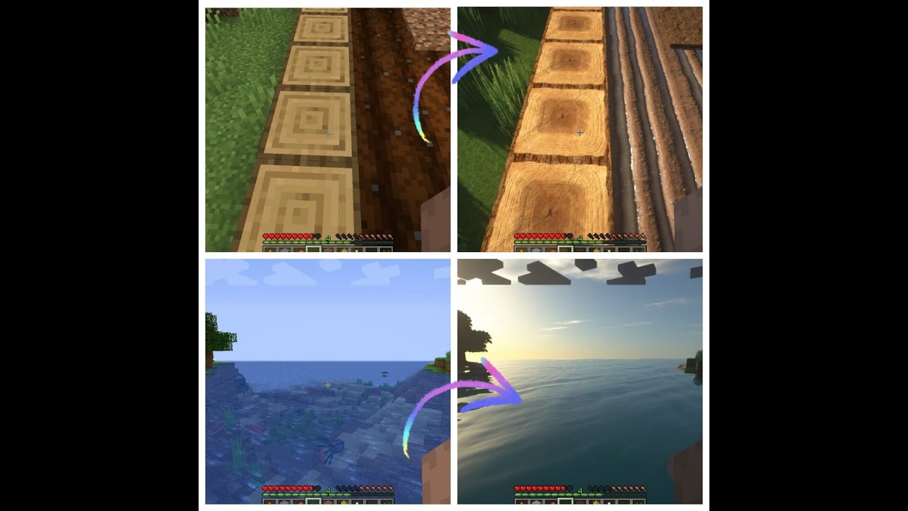 Best Minecraft Shaders & Resource pack for Mid Spec PC - YouTube