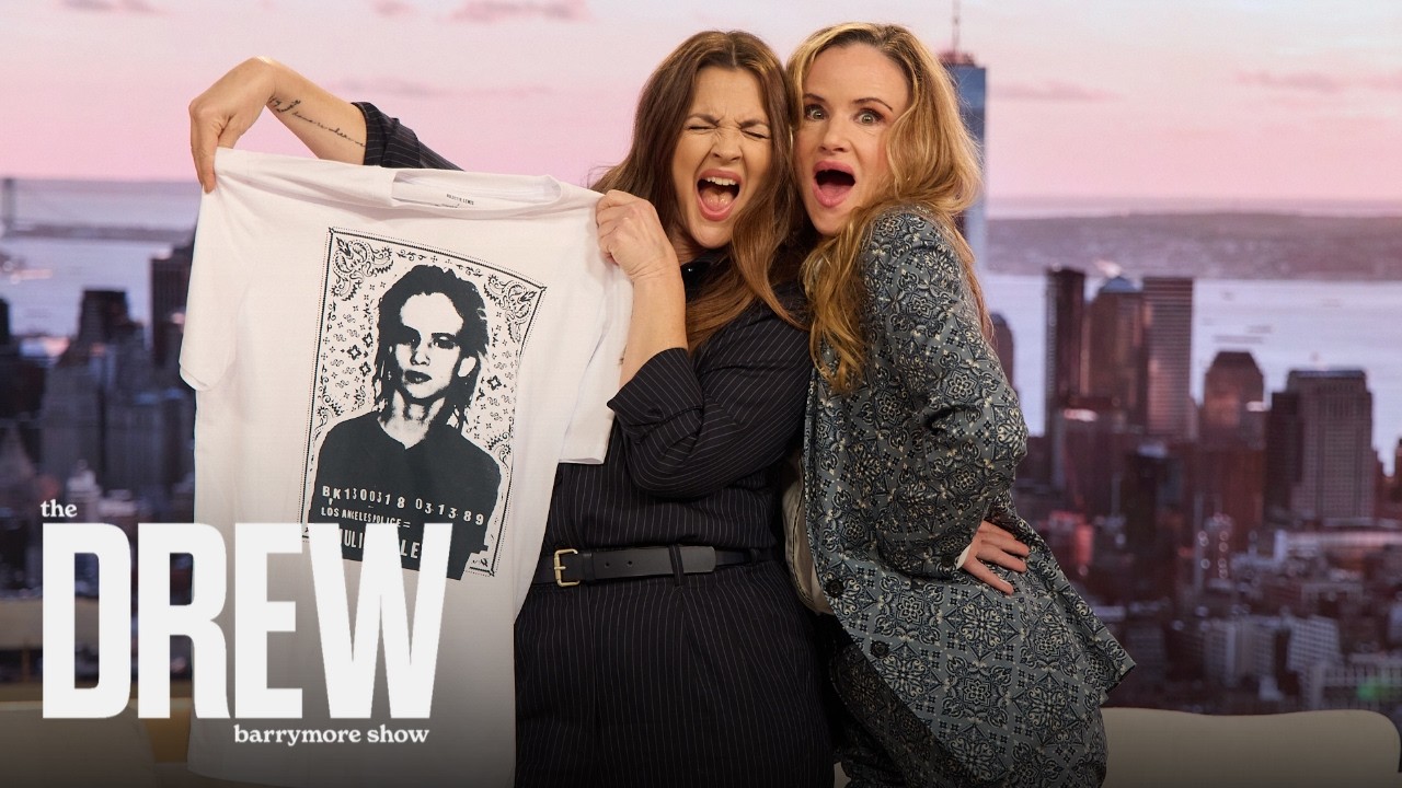 Juliette Lewis Reveals the Truth Behind Her Iconic Mug Shot-Turned-T Shirt | The Drew Barrymore Show