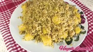 Sadece Iki Malzemeyle Mükemmel Lezzet Pat Bulgur Pilavı