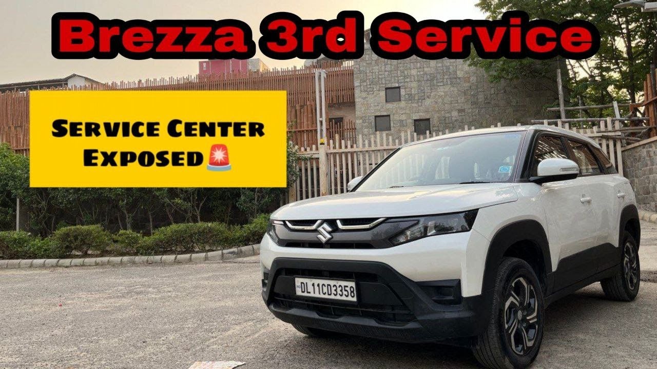 New Maruti Brezza 3rd Service Cost 10,000 kms Service Center