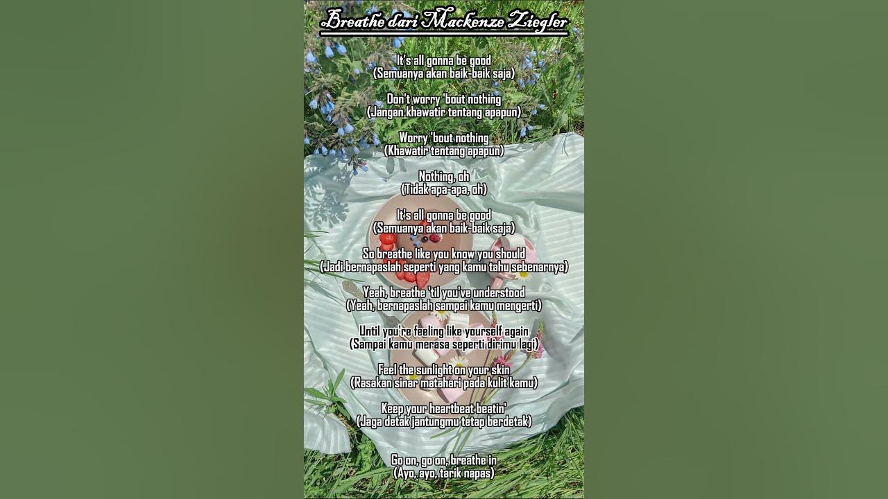 Breathe (Lyrics) - Mackenzie Ziegler