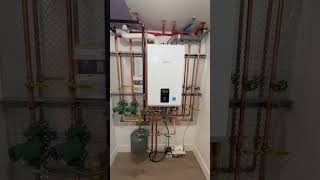 Navien Combi Boiler Installation  #navien #plomería