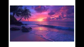 The Universe’s Most Relaxing Ocean Waves — Sunset, Rocks & Pure Calm (No Ads, 24/7)