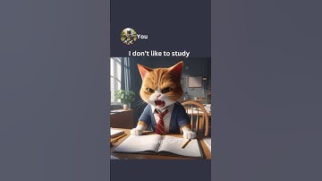 I don’t like to study 🥴 #shorts #ai #chatgpt #aiart