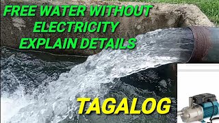 FREE ENERGY WATER PUMP EXPLAIN DETAILS TAGALOG (BOY BERTOD)