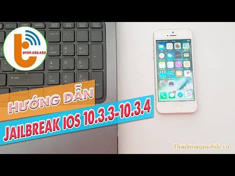 Hướng Dẫn Jailbreak iPhone 5 iOS 10.3.3 - 10.3.4