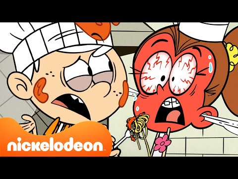 فوضى الطبخ في عائلة لاود مع لينكولن و لوان و كلايد منزل لاود  